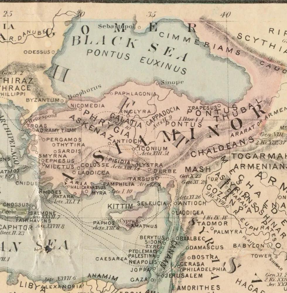 Pontus | Biblical Location and Significance | Crusade Bible